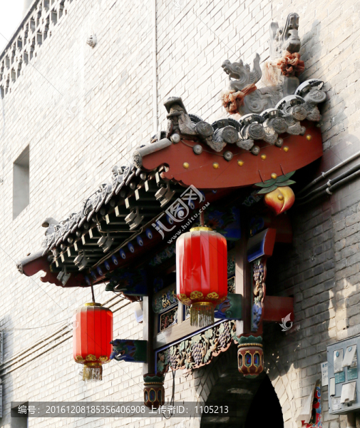 古城屋檐