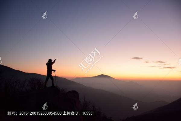 天目山看日出