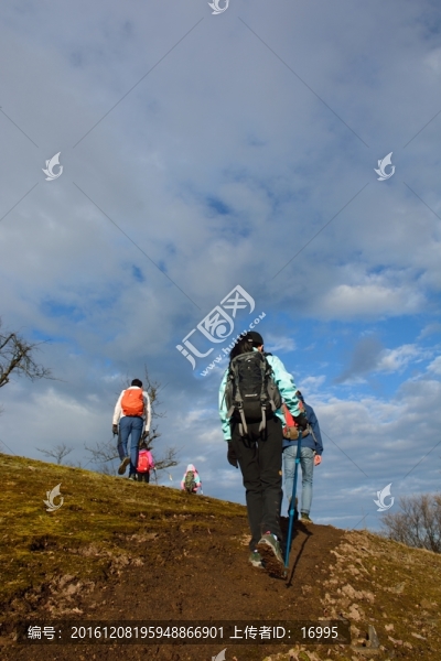 登山者,戶外徒步