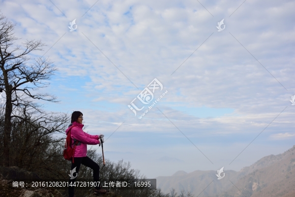 登山者,徒步者