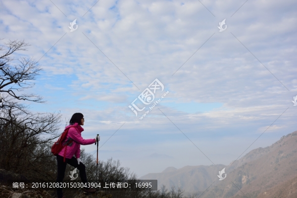 登山者,徒步者