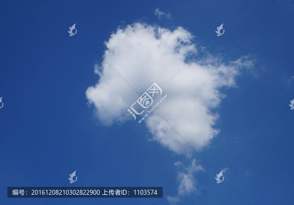 藍(lán)天白云素材