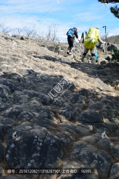 登山者,徒步者