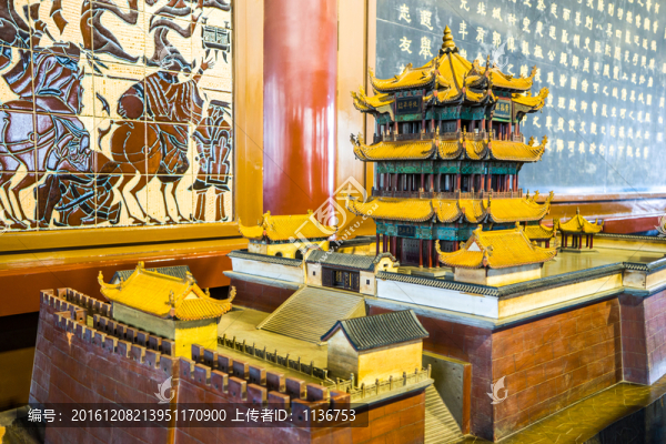 黃鶴樓模型
