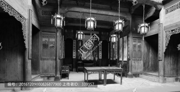 安徽宏村老照片
