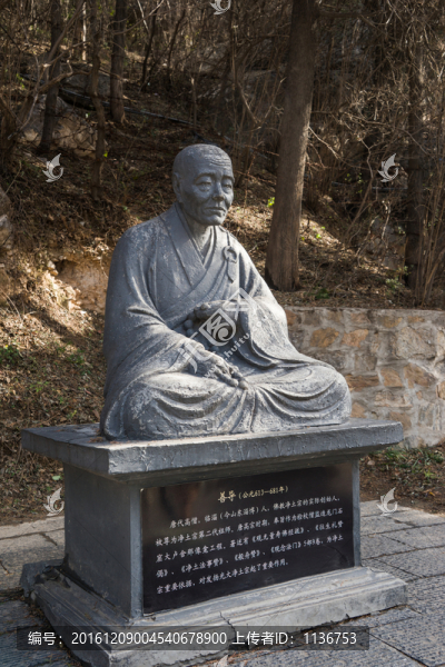 唐代高僧雕塑,善導