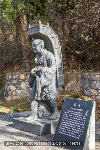 唐僧玄奘雕像