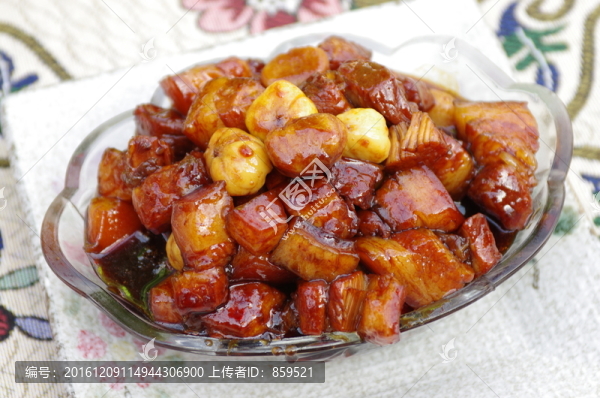 板栗紅燒肉