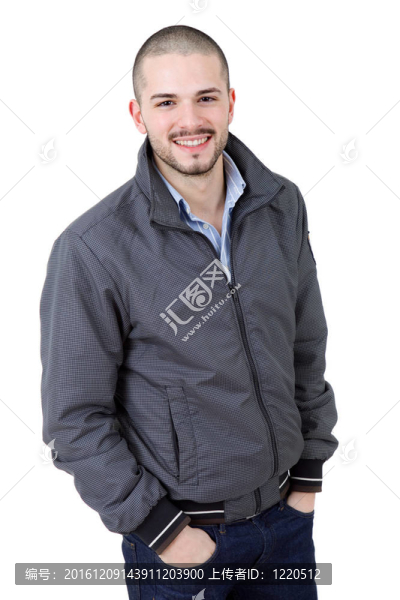 年輕的隨便的人