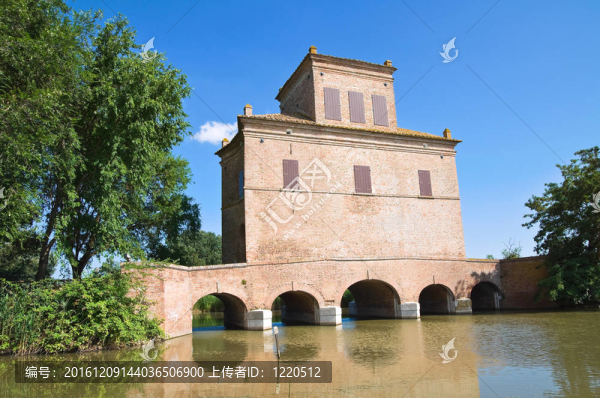 阿巴特塔。Mesola。Emilia,Romagna。意大利.