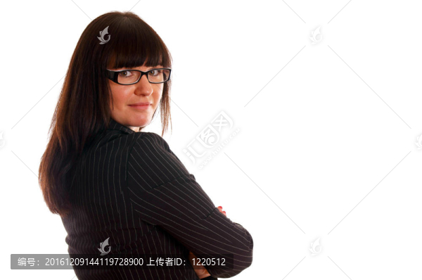 年輕的女商人