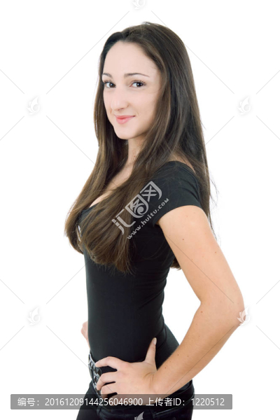年輕的女人
