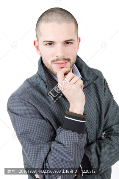 年輕的隨便的人