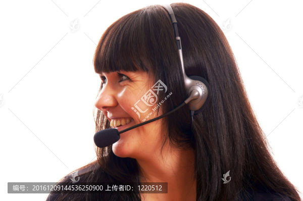 女人與耳機(jī)