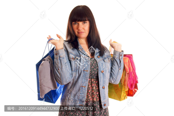 購物袋女孩