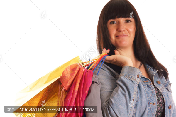 購物袋女孩