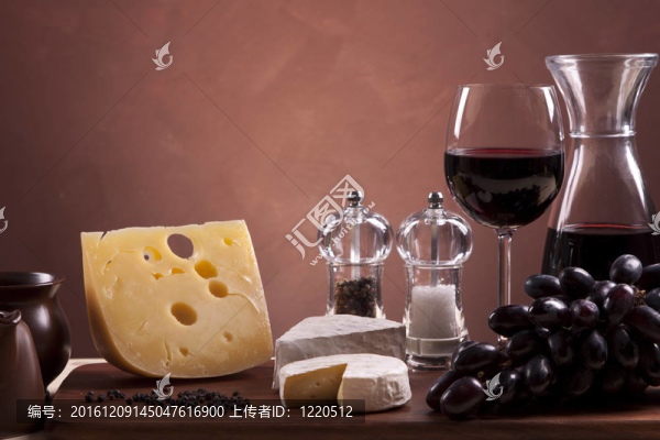 奶酪和葡萄酒組合物