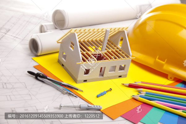 在圖紙上建造工具