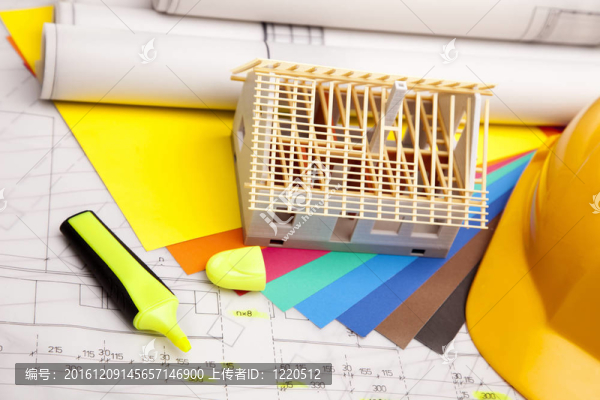 在圖紙上建造工具