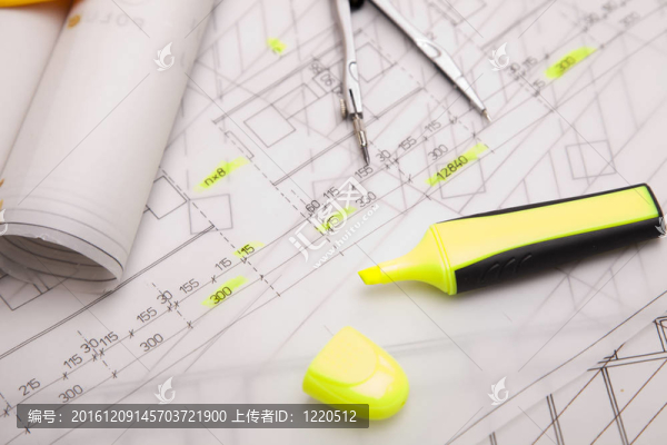 在圖紙上建造工具