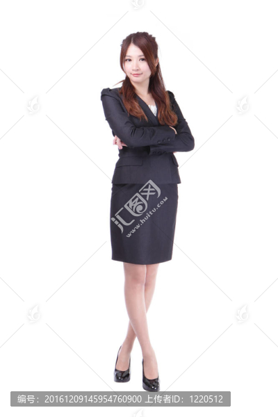 女人自信十足