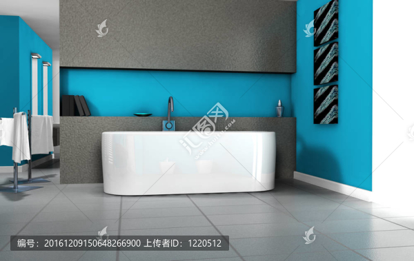 室內(nèi)設(shè)計(jì)的浴室