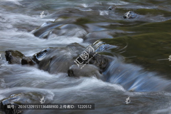 流動的水