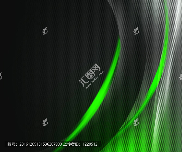 綠色黑暗科技文摘背景