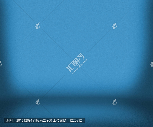 藍(lán)色的空房間
