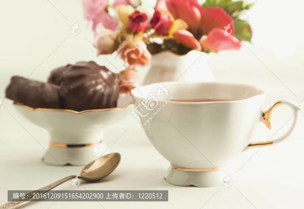 一杯巧克力茶