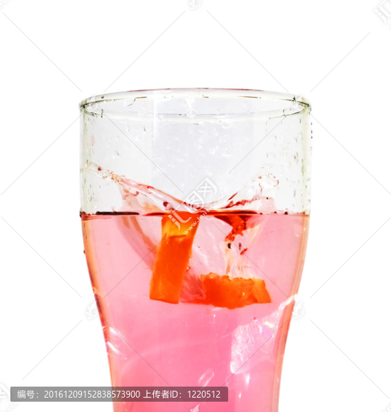 濺起的橙