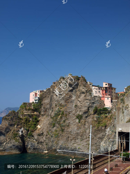 Manarola,-一個(gè)在意大利五漁村的城市