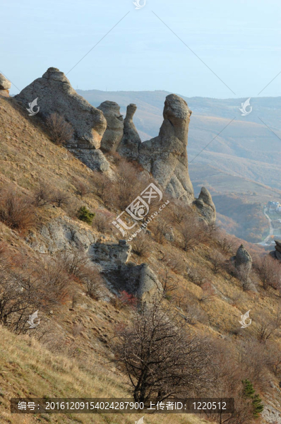 demirji山；幽靈谷著名的烏克蘭自然保護區(qū)