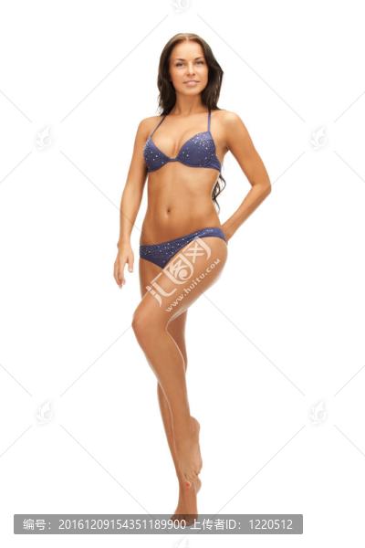 在比基尼美女