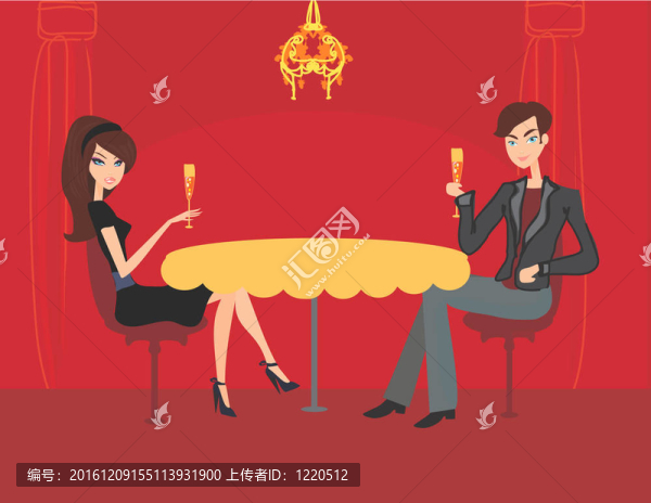年輕夫婦調(diào)情喝酒