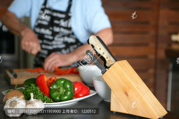 人切蔬菜