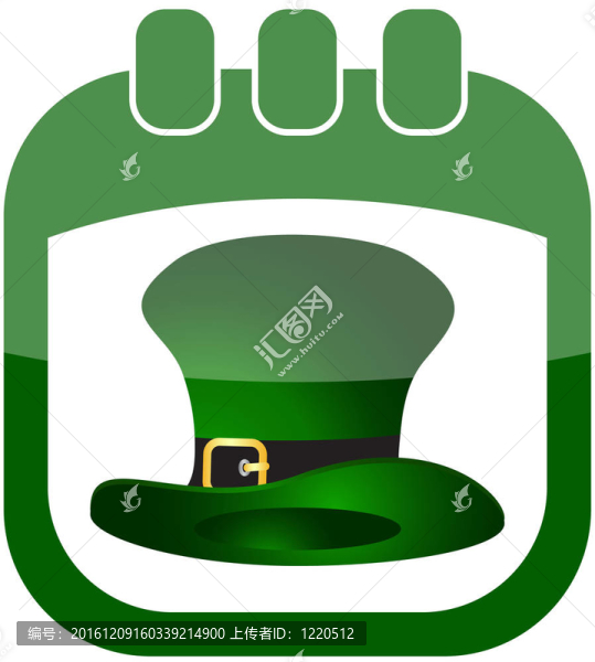 日歷中的3月17日?qǐng)D標(biāo)