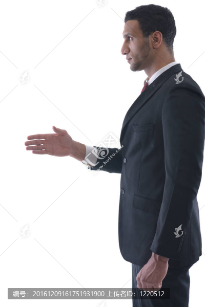 商人給你握手