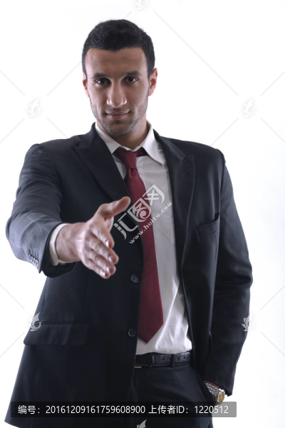 商人給你握手
