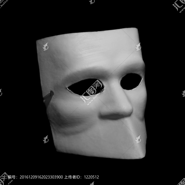 白色經(jīng)典commedia戴爾arte罩分離