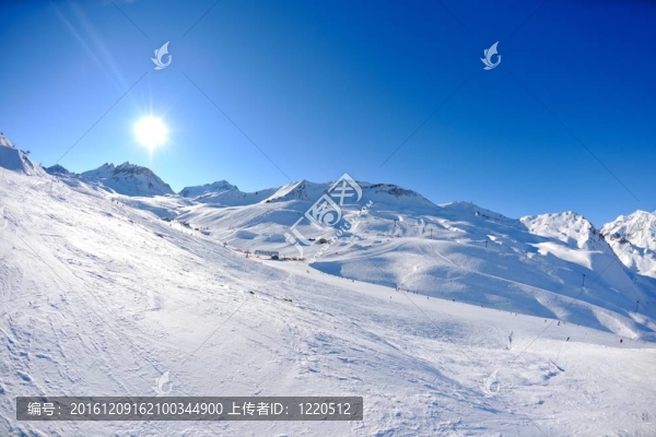 冬下高山