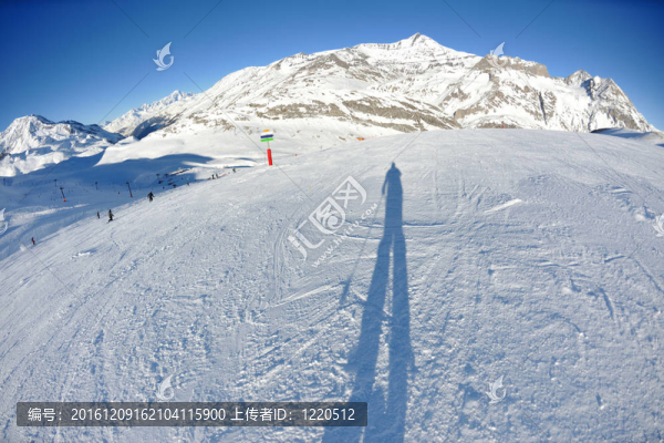 冬下高山