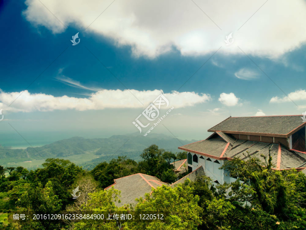 在Langkawi島的觀點。馬來西亞