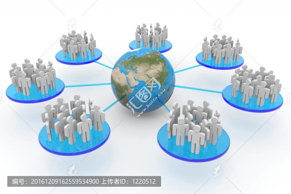 商業(yè)或社交網(wǎng)絡(luò)。概念。