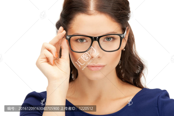 平靜友好的女人