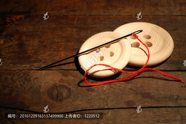 針和按鈕