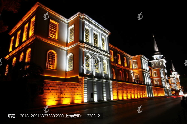 夜間燈光建筑