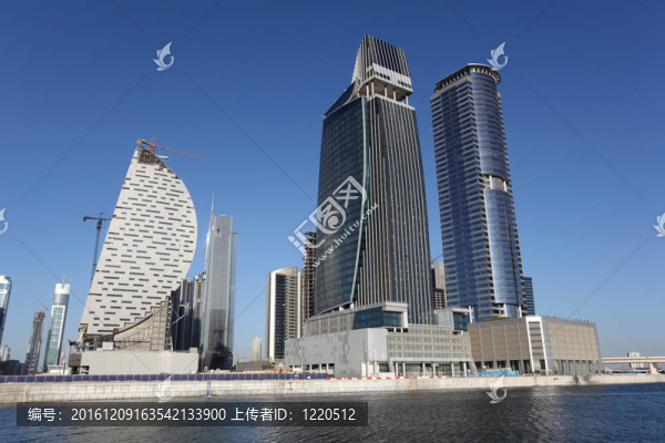 迪拜商業(yè)灣；阿聯(lián)酋