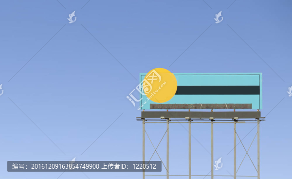 空白廣告牌