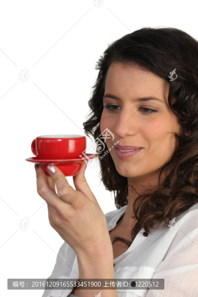 女人與杯